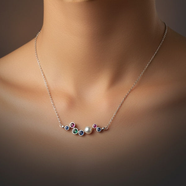 Cosmos Pearl Necklace