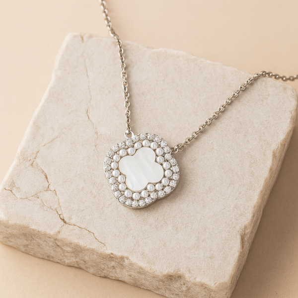 Oyster Flower Necklace