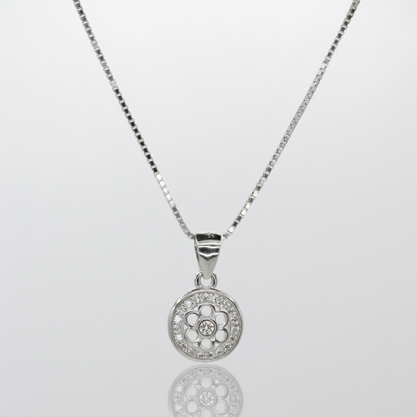Daisy Halo Necklace