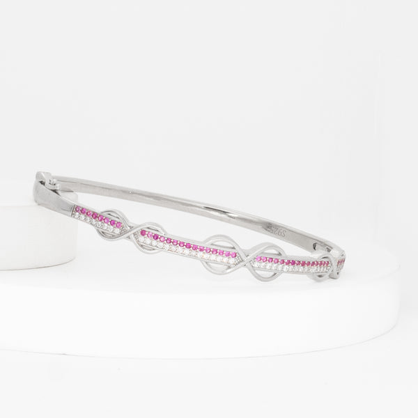 Pink Infinity Bracelet