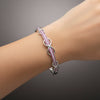 Pink Infinity Bracelet