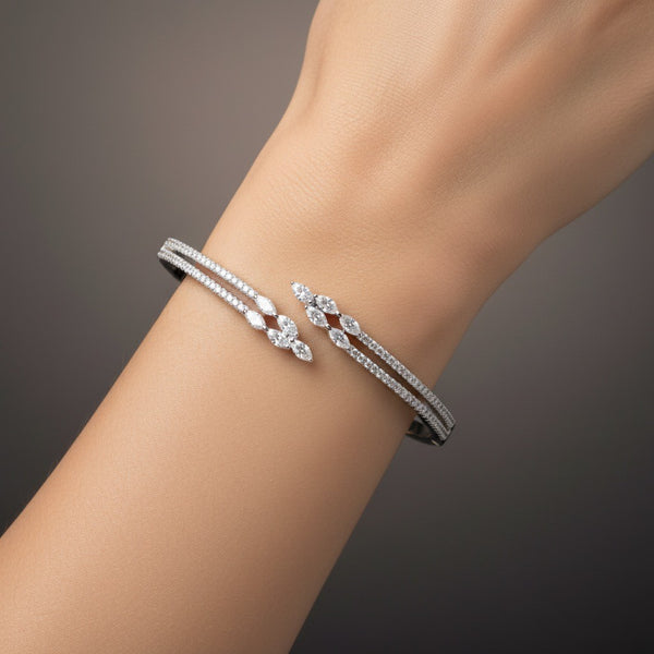 Marquise Open Bracelet