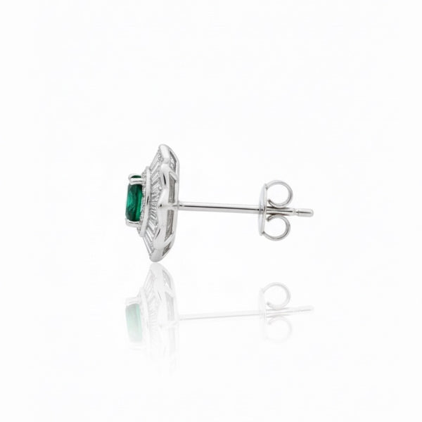 Emerald Bloom Earrings