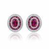 Regal Ruby Studs
