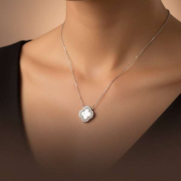Oyster Flower Necklace