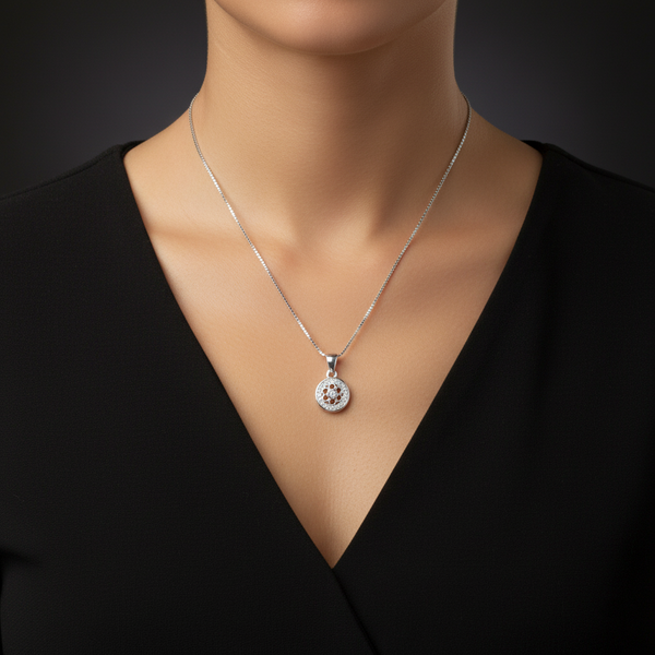 Daisy Halo Necklace