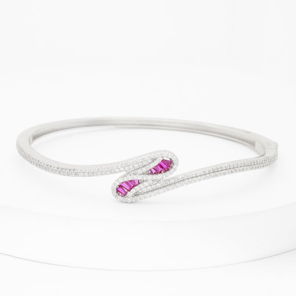 Pink Curve Bracelet