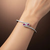 Pink Curve Bracelet
