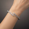 Marquise Open Bracelet