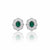 Emerald Bloom Earrings